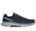 GO WALK 7 - HAHN, BLACK/GREY Footwear Lateral View