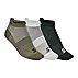 3PK MENS ACTIVE NON TERRY LOW, OLIVE/BLK