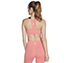 GO FLEX ZIP FRONT BRA, CCORAL Apparels Top View