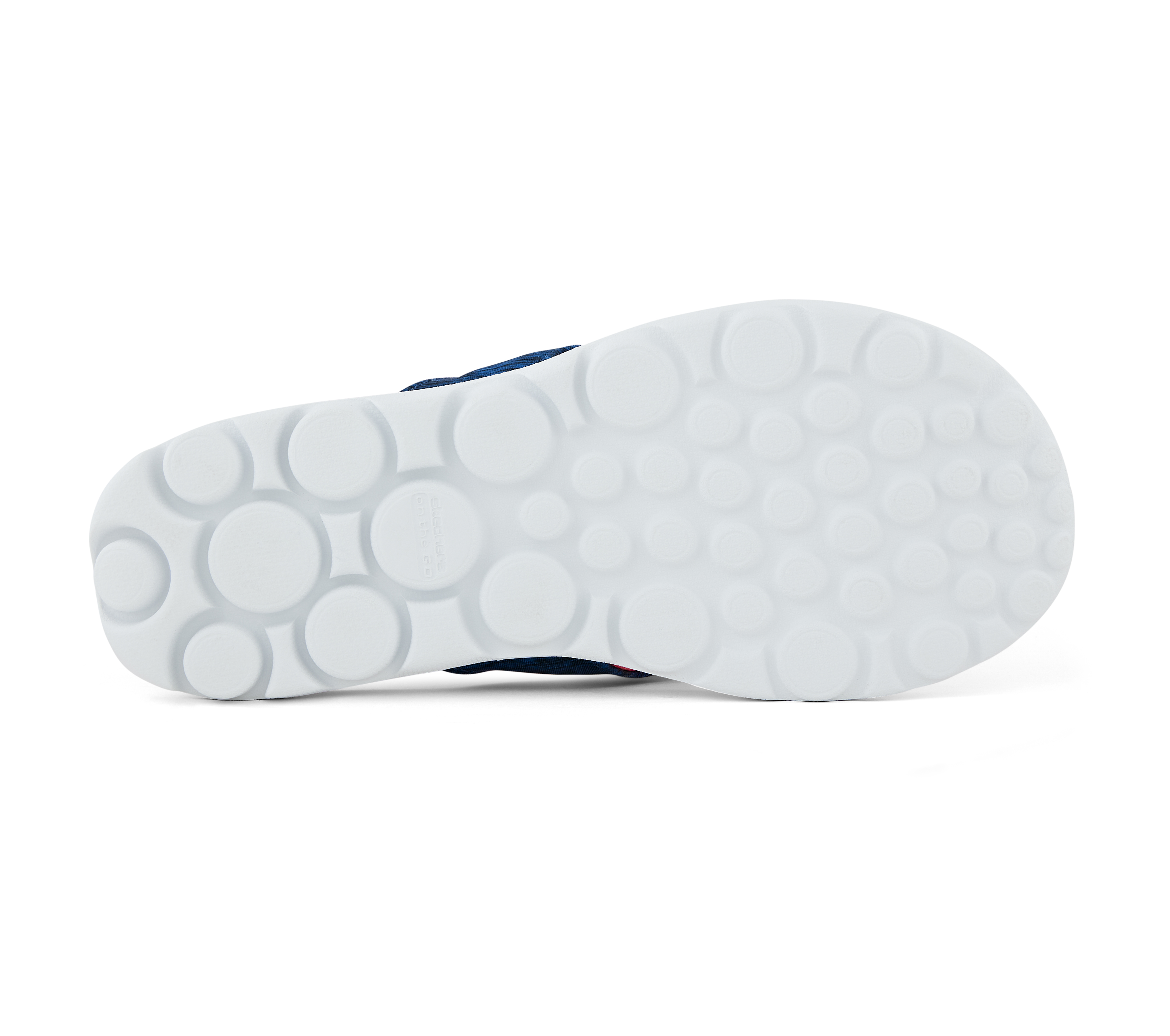 ON-THE-GO - MAUI, NAVY/PINK Footwear Bottom View