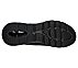 GO WALK AIR - NITRO, BBLACK Footwear Bottom View