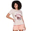 SKECHERS DREAMY ESCAPE T-SHIRT, LLIGHT PINK Apparels Lateral View