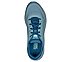 GO RUN PERSISTENCE, TEAL Footwear Top View