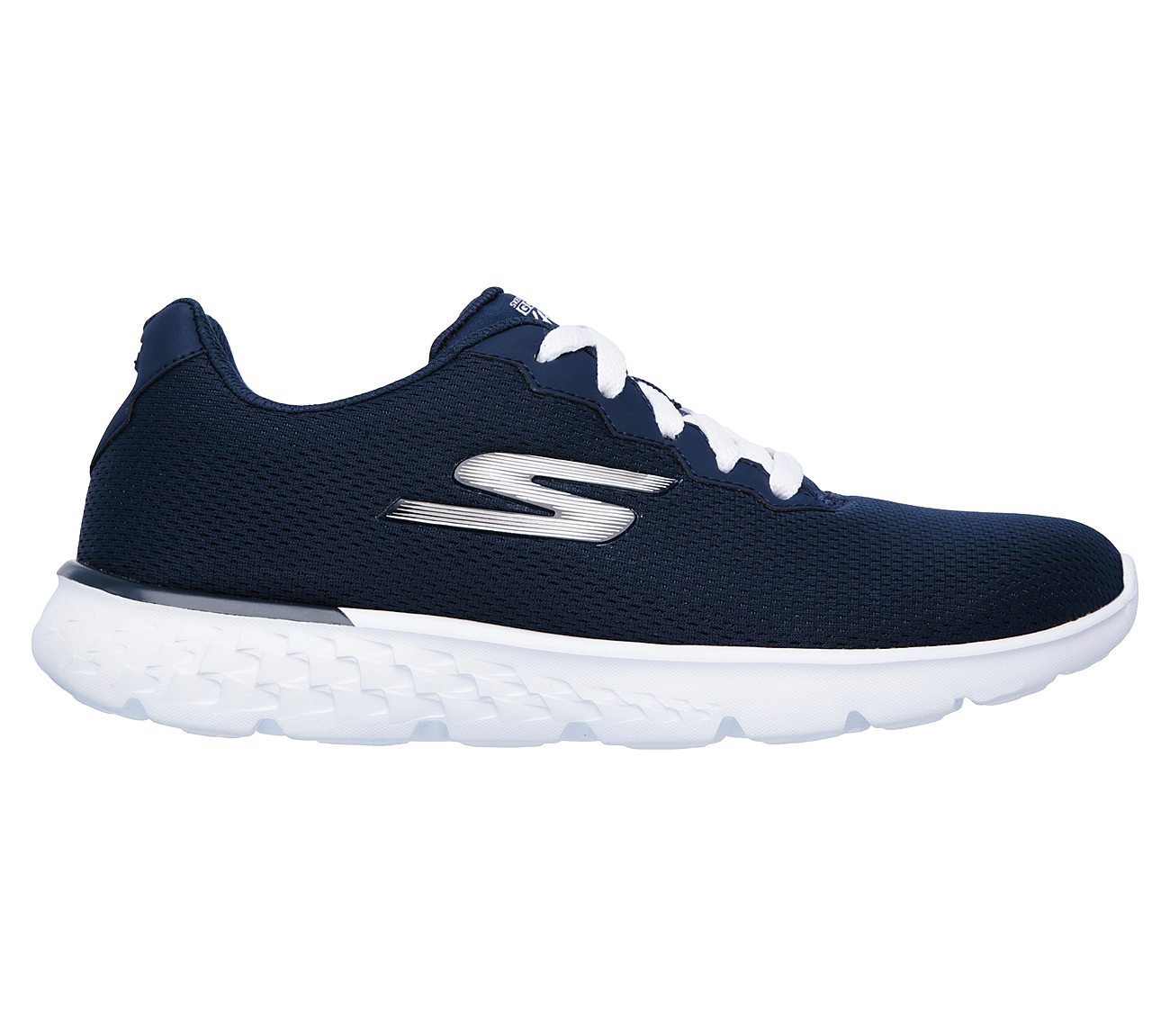 GO RUN 400 - ACTION, NAVY/WHITE Footwear Right View
