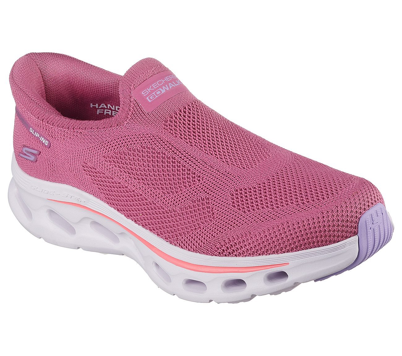 GO WALK GLIDE-STEP 2.0 - ANNE, MAUVE/MULTI Footwear Right View