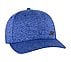 ELEVATE BASEBALL HAT, BLUE/WHITE Accessories Left View
