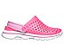 GO WALK 5 - WINNING STREAK, HOT PINK/PINK Footwear Right View