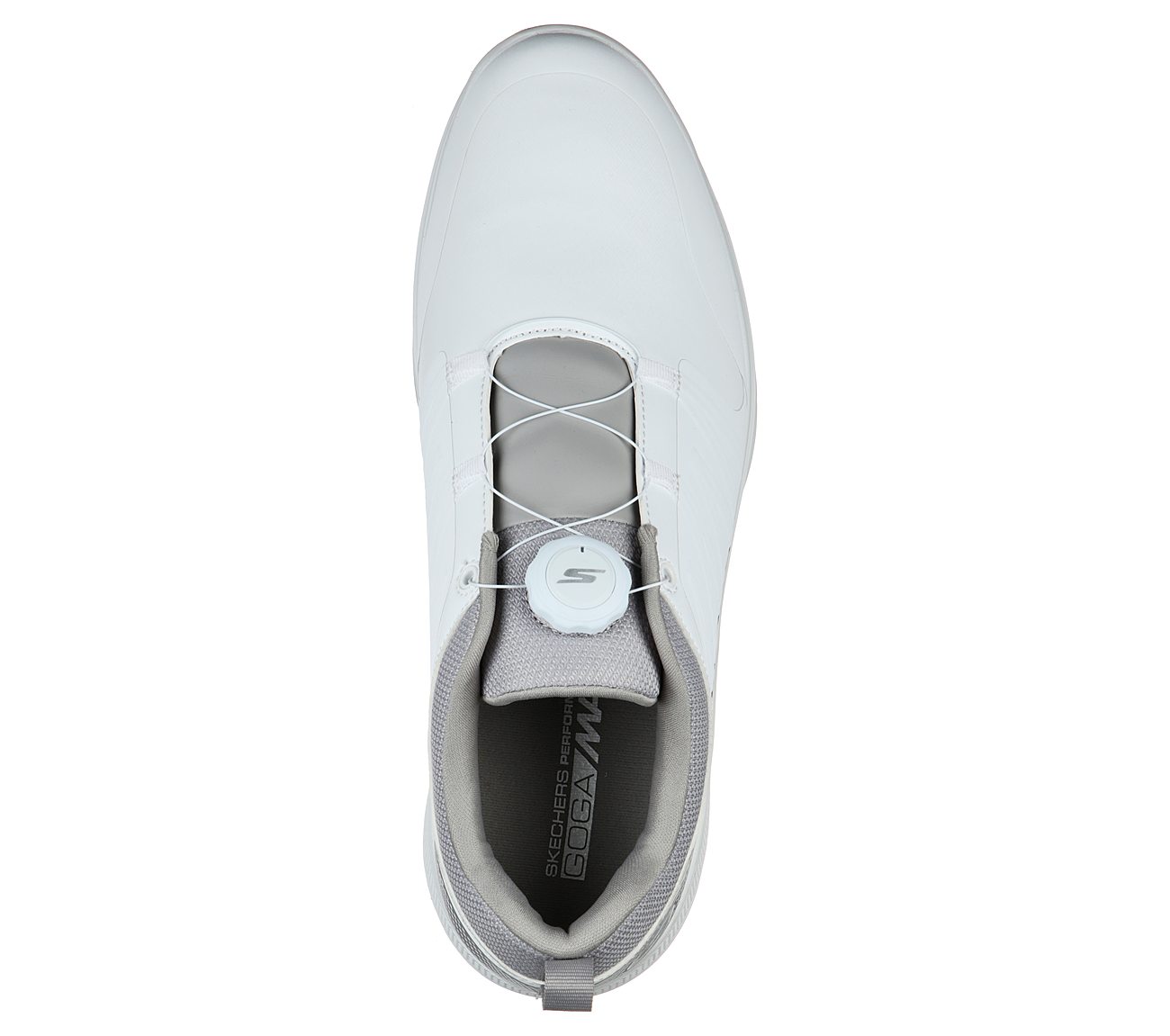 TORQUE - TWIST, WHITE/GREY Footwear Top View