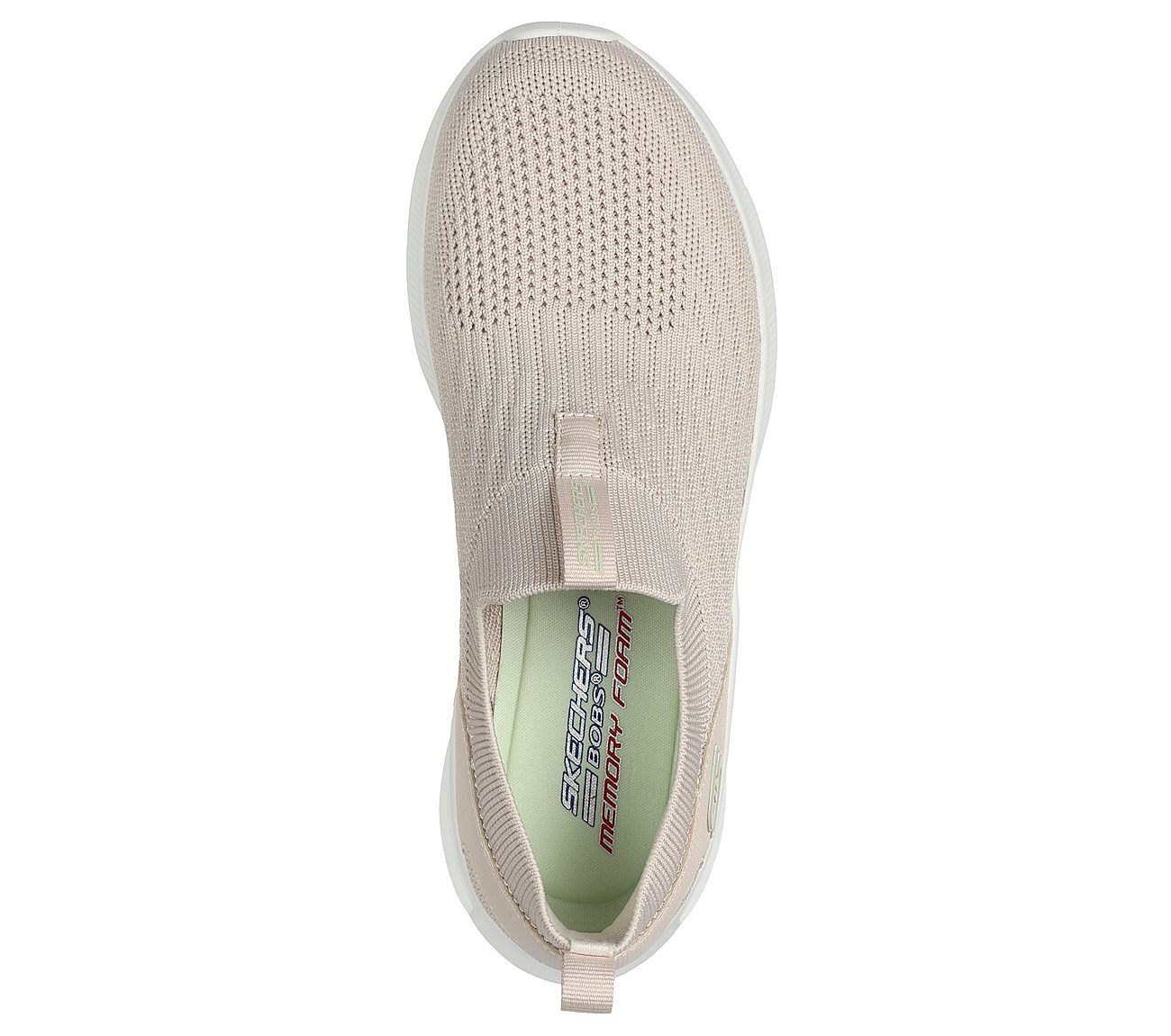 BOBS UNITY - SLEEK LINES, NATURAL Footwear Top View