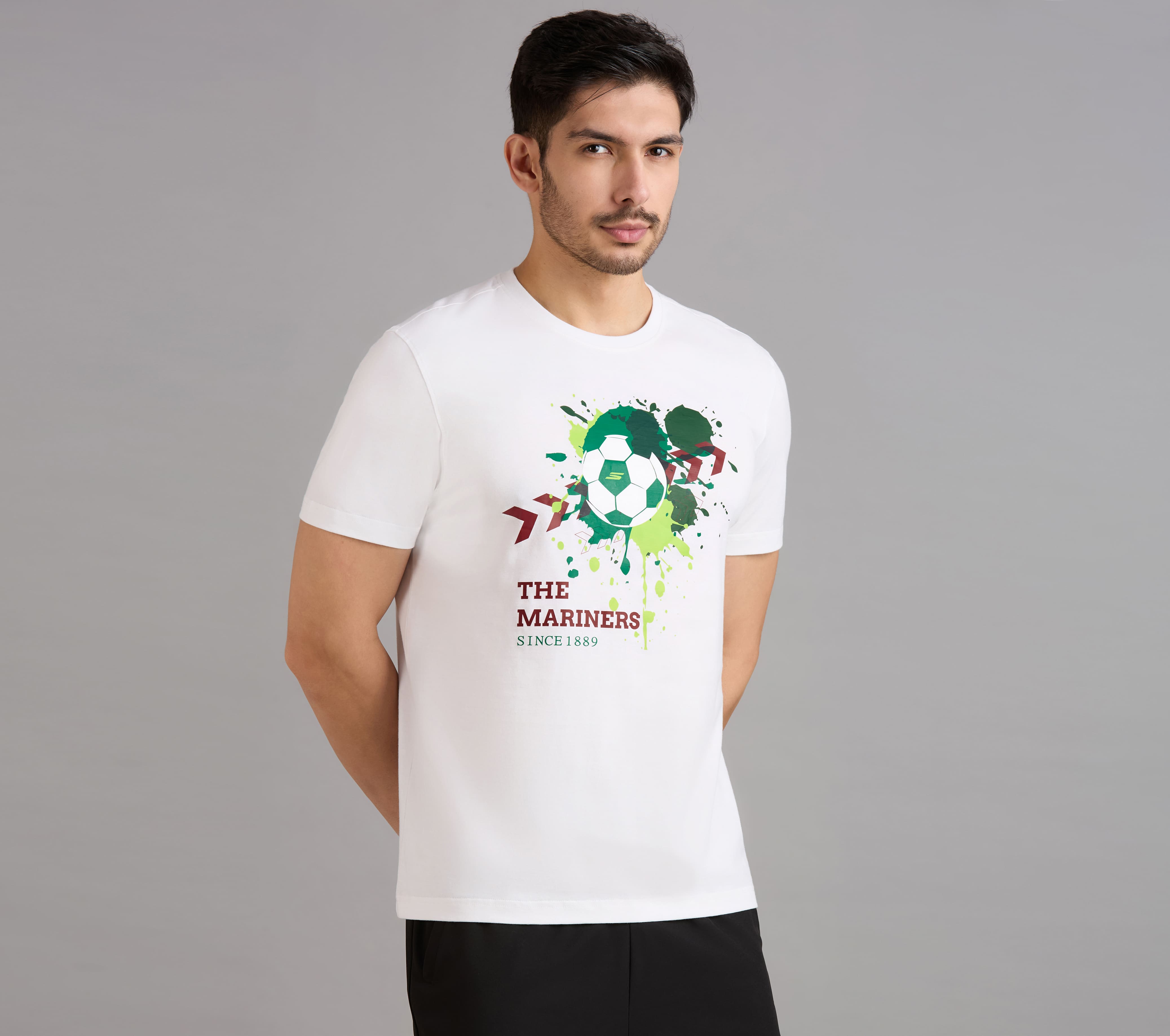 MOHUN BAGAN MARINERS T-SHIRT, WHITE