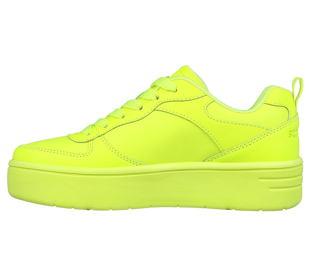 COURT HIGH - COLOR ZONE, NEON/YELLOW Footwear Left View