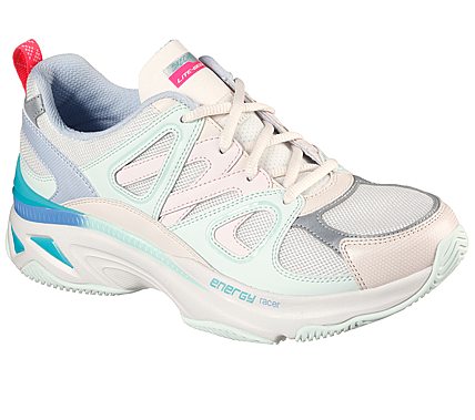 ENERGY RACER-INNOVATIVE, LIGHT PINK/MULTI Footwear Lateral View