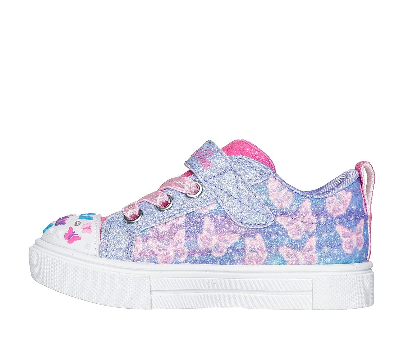 TWINKLE SPARKS - OMBRE FLUTTE, LAVENDER/MULTI Footwear Left View