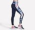 GOWALK SUMMER ROSE HW FL LEGG, NAVY Apparel Left View