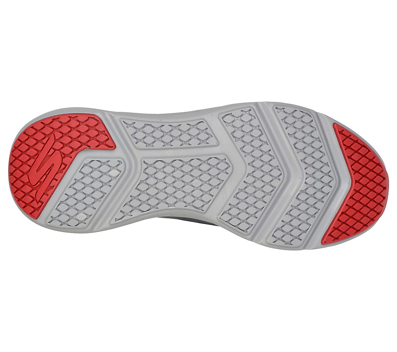 GO RUN ELEVATE-ULTIMATE VALOR, CHARCOAL Footwear Bottom View