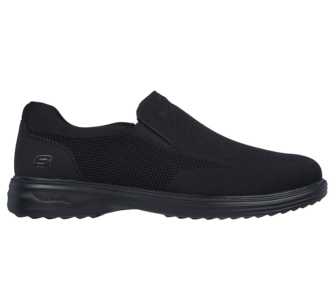 ARCH FIT OGDEN, BBLACK Footwear Lateral View
