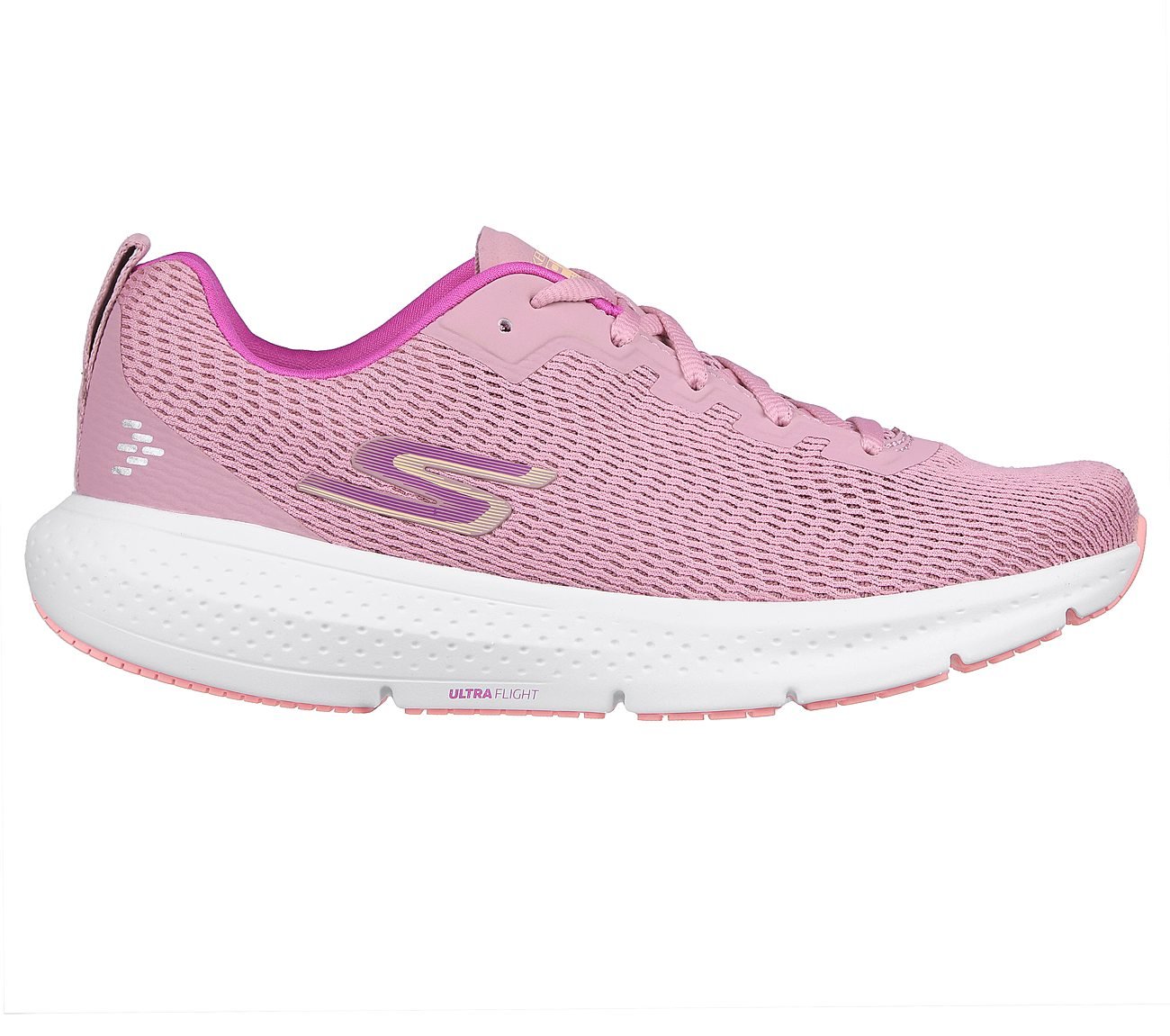 GO RUN SUPERSONIC, MMAUVE Footwear Lateral View