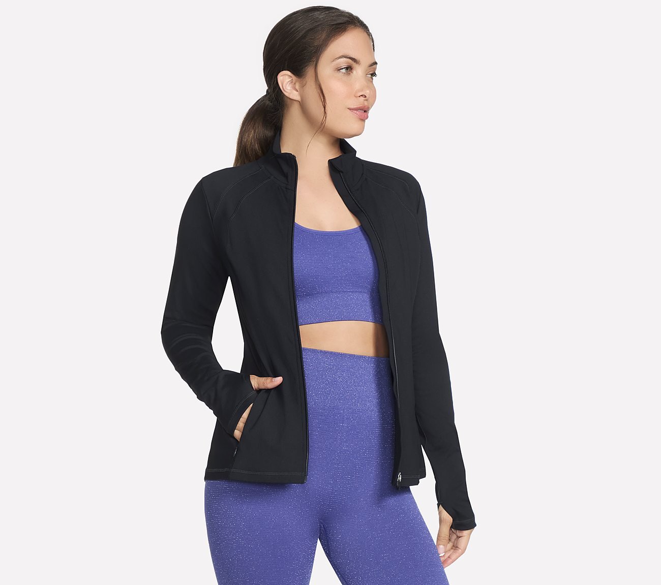 GOWALK JACKET, BBBBLACK Apparels Left View