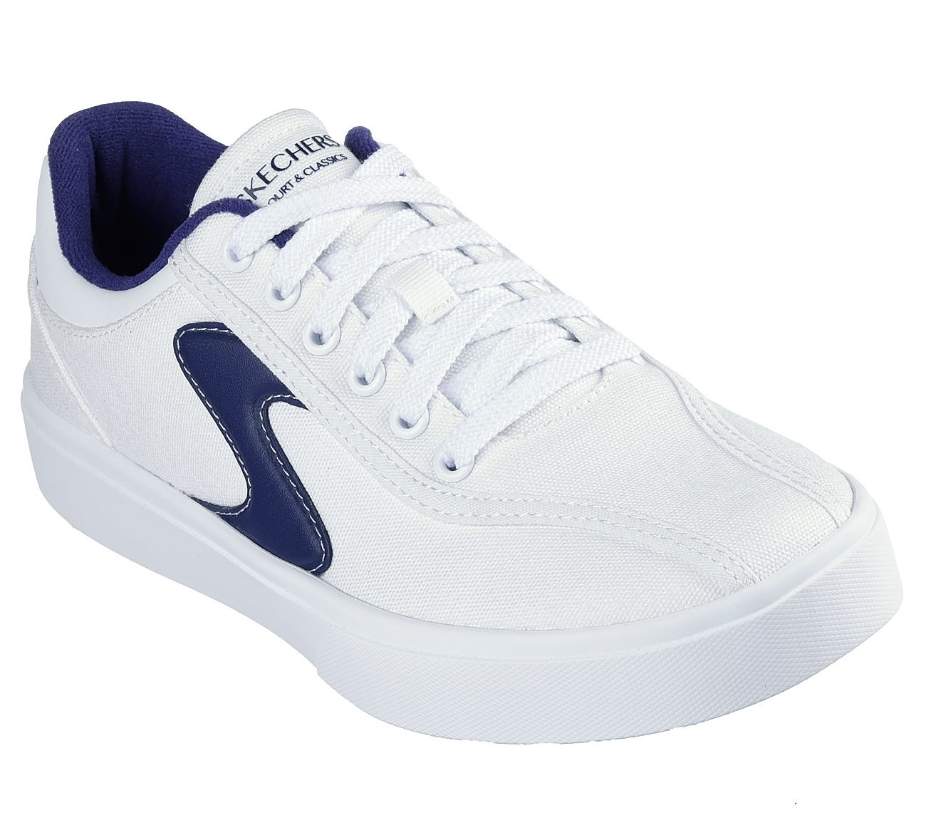 EDEN LX, WHITE/NAVY Footwear Right View