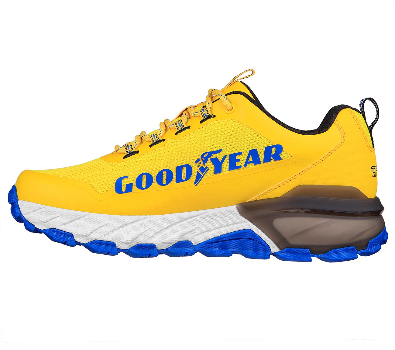 MAX PROTECT- FAST TRACK, YELLOW/BLUE Footwear Left View