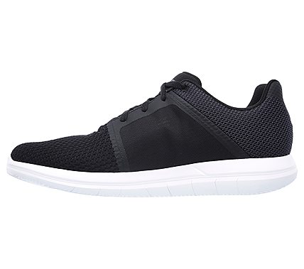 GO FLEX 2, BLACK/WHITE Footwear Left View