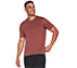GODRI CHARGE T-SHIRT, DDARK BROWN Apparel Lateral View