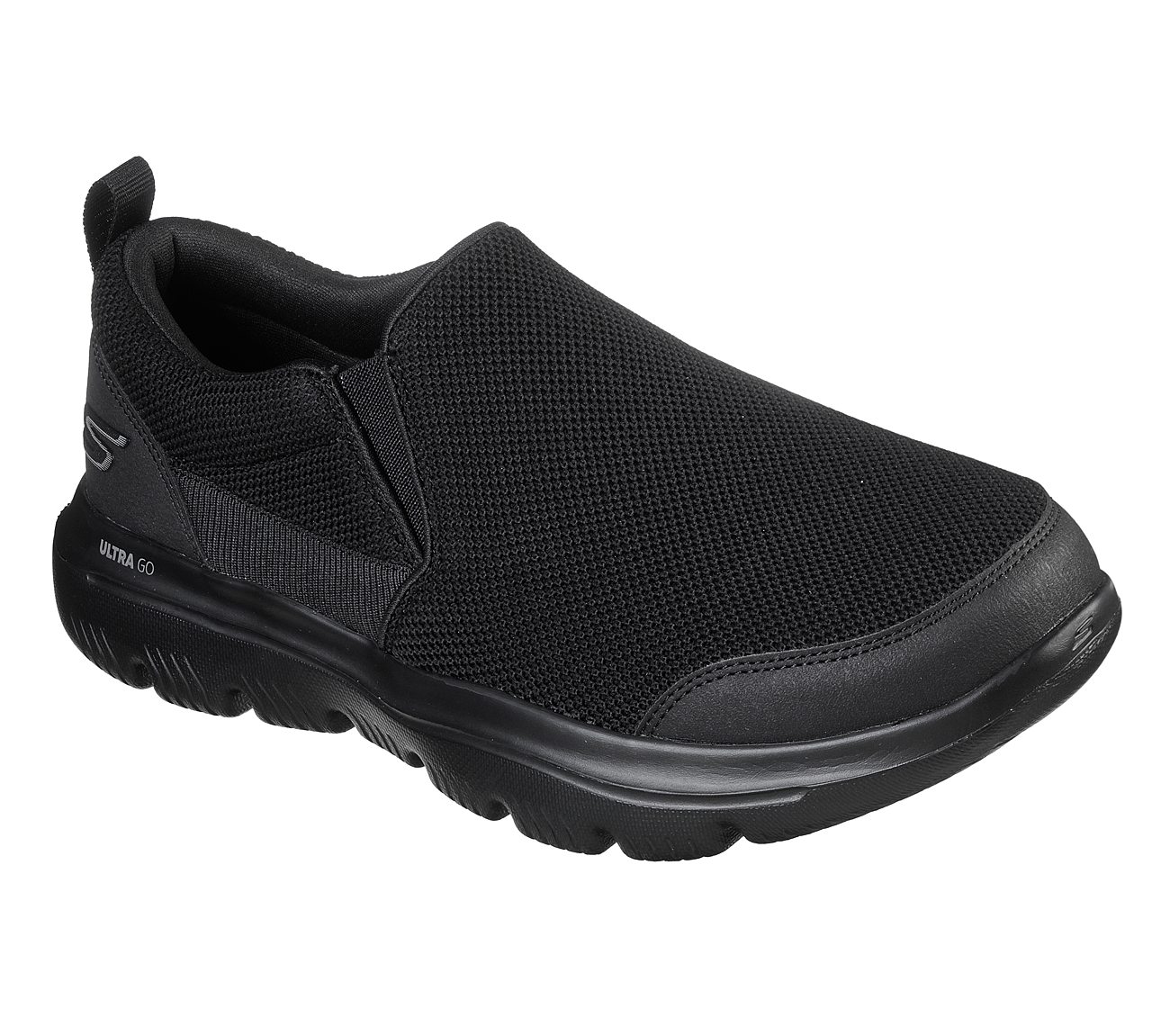 GO WALK EVOLUTION ULTRA-SPLIN, BBLACK Footwear Right View