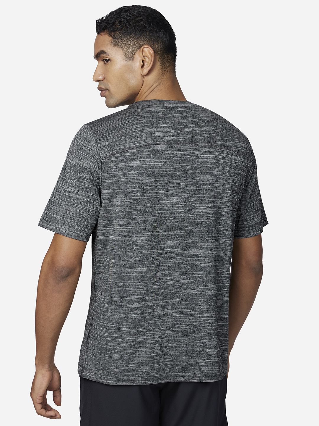 ON THE ROAD HEAD START TEE, LIGHT GREY Apparels Bottom View