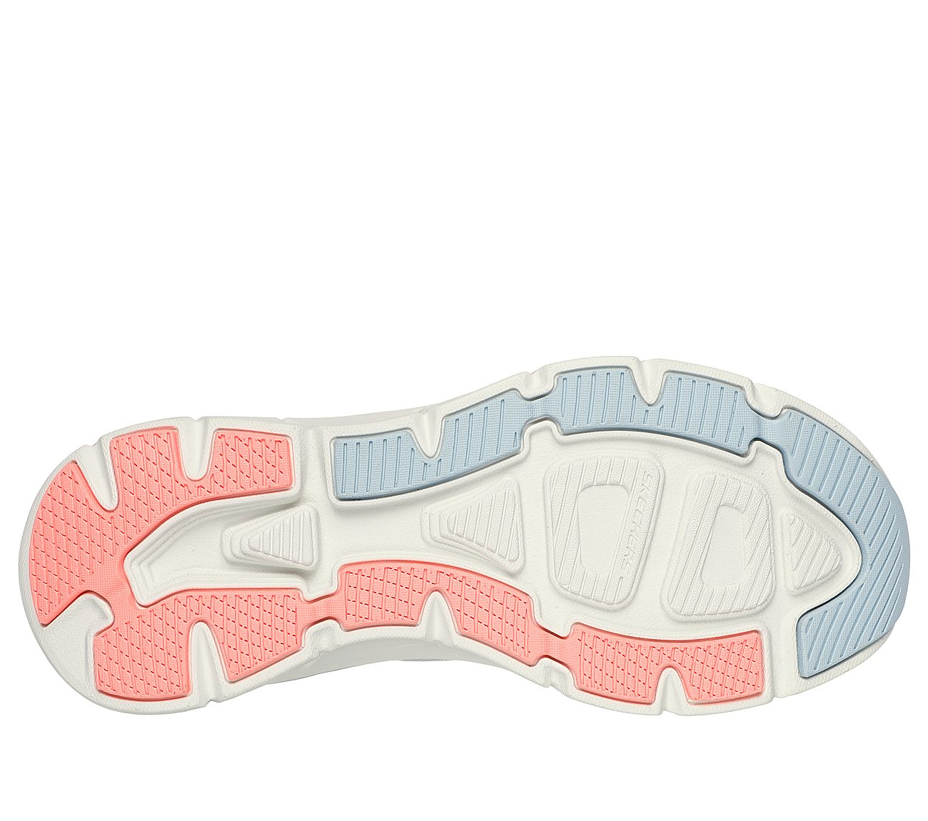 D'LUX WALKER 2.0-RADIANT ROSE, BLUE NEON CORAL Footwear Bottom View