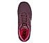 GO RUN 400 - SOLE, BBURGUNDY Footwear Top View