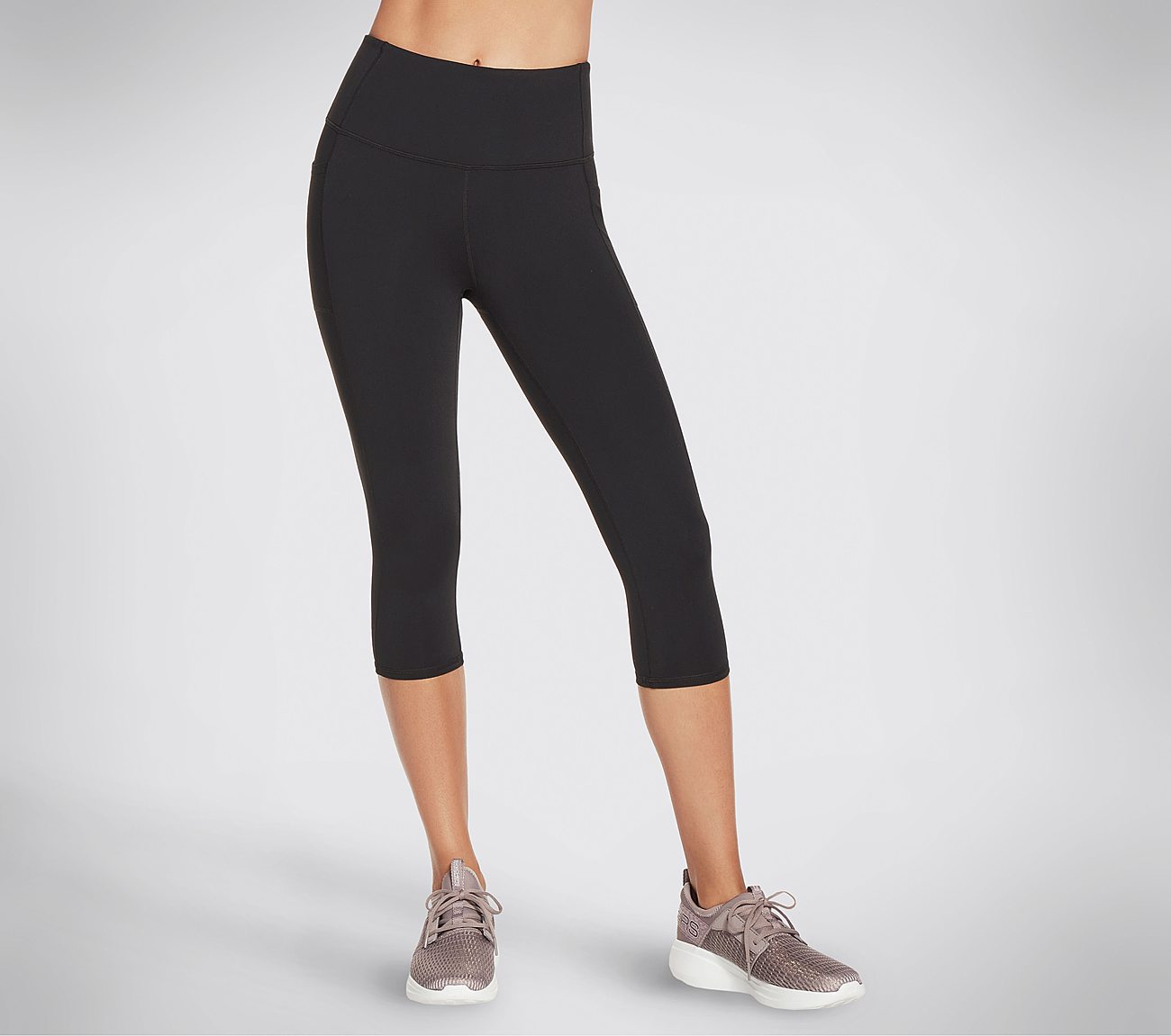 GOFLEX HW CAPRI, BBBBLACK Apparel Lateral View