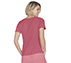 GODRI RESTORATIVE RIB T-SHIRT, RED/BLUE Apparels Top View
