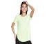 HATHA POCKET TUNIC T-SHIRT, LIME Apparels Lateral View