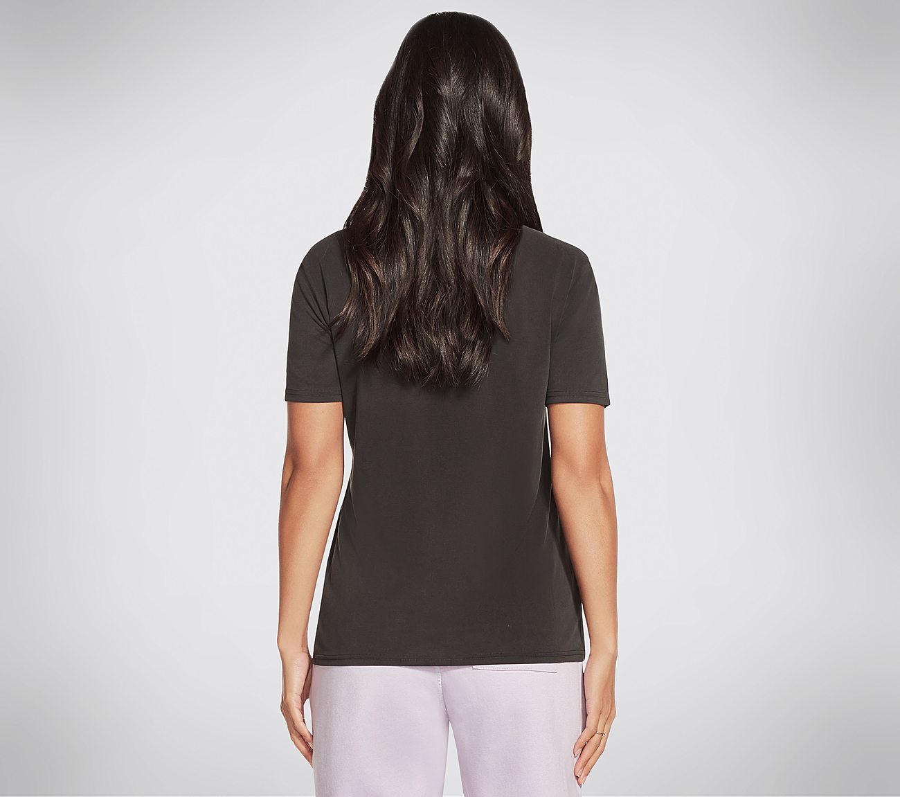TRANQUIL POCKET TEE, GREY Apparel Top View