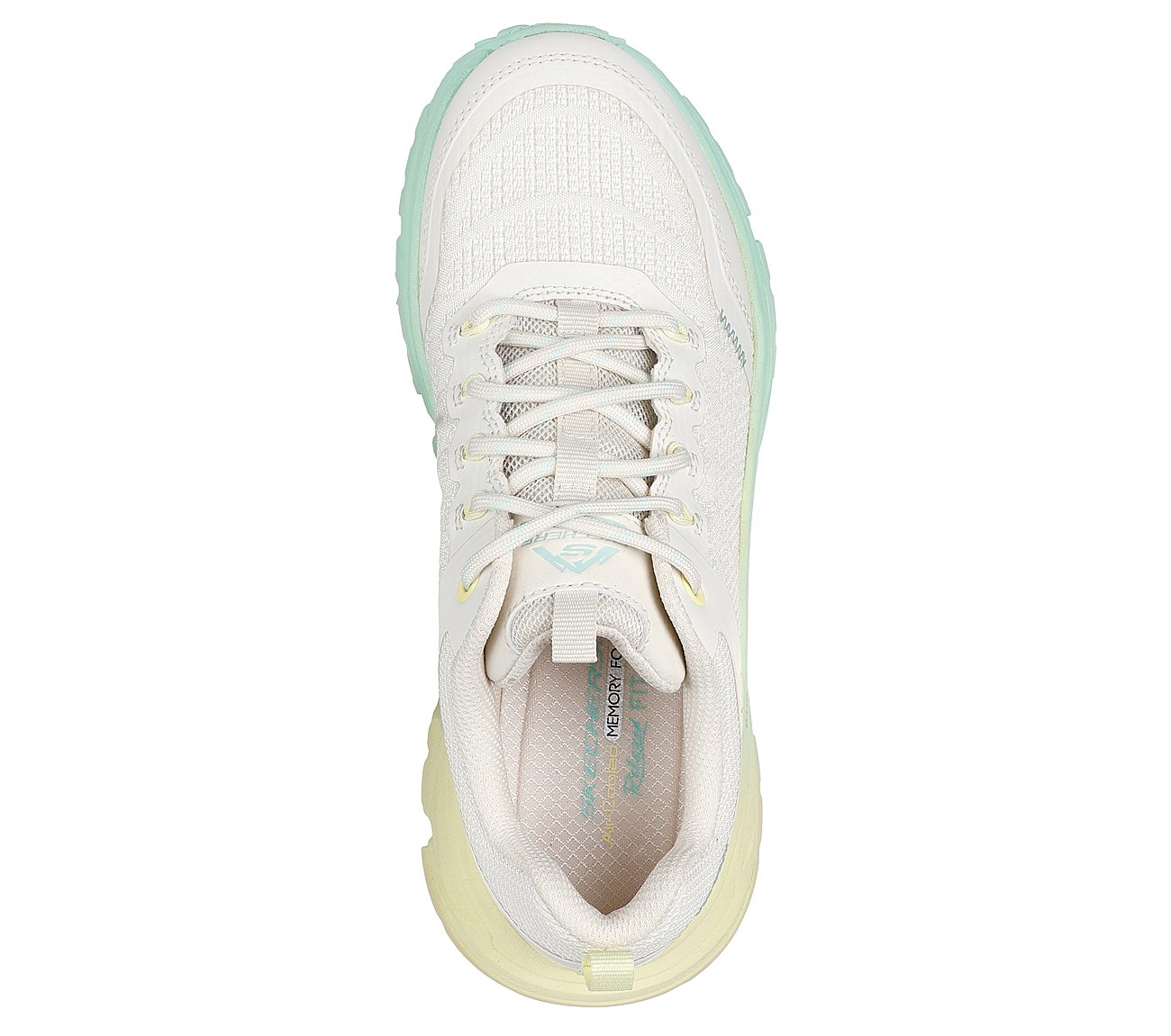 D'LUX JOURNEY, NATURAL/MULTI Footwear Top View