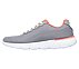 GO RUN 400 - ACTION, GREY/CORAL Footwear Left View