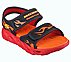 THERMO-SPLASH - HEAT TIDE, BLACK/RED Footwear Right View