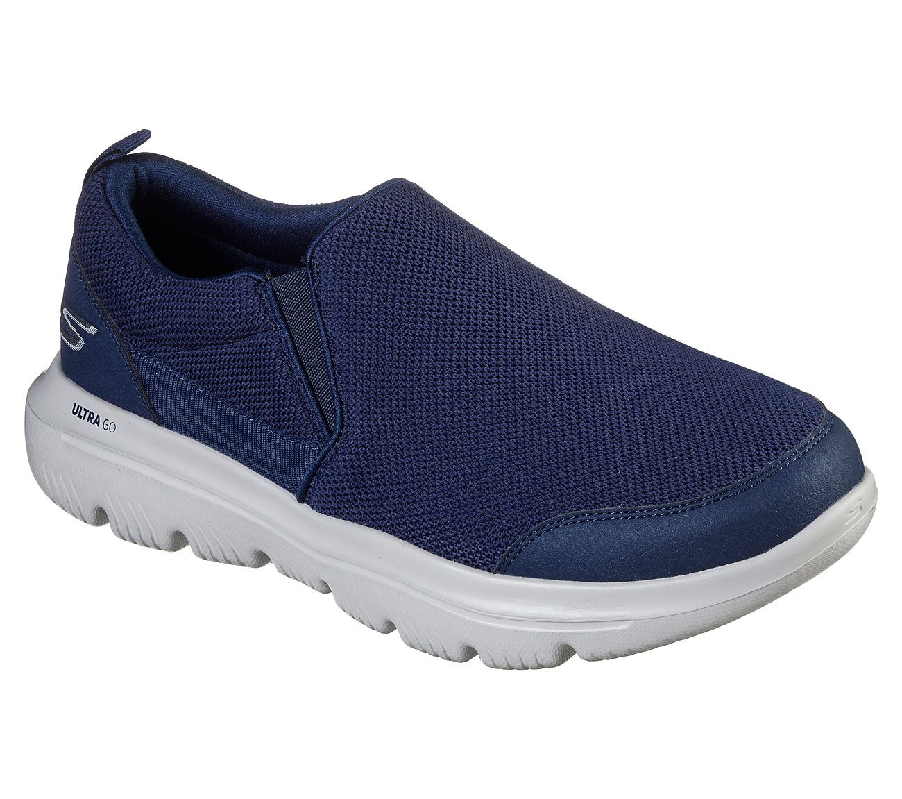 GO WALK EVOLUTION ULTRA-SPLIN, NAVY/GREY Footwear Right View