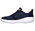 GO RUN FAST - MOTIVATION, NAVY/PINK Footwear Left View