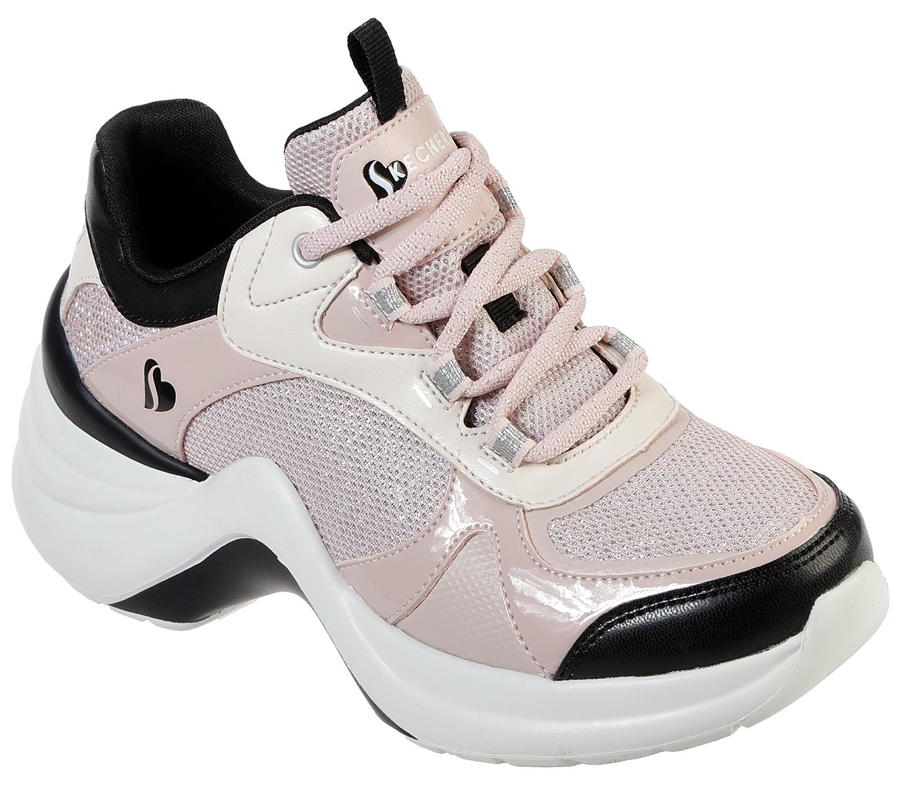 SOLEI ST.-GROOVILICIOUS, PINK/BLACK Footwear Lateral View