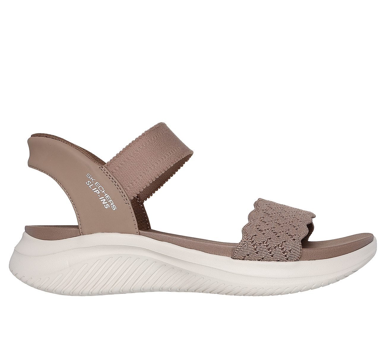 ULTRA FLEX 3.0-FEELIN' PRETTY, MOCHA Footwear Lateral View