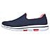 GO WALK 5, NAVY/CORAL Footwear Left View