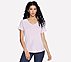 SKECH-BREEZE CASCADE SLUB T-SHIRT, BLACK