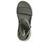 GO WALK ARCH FIT SANDAL-POLIS, OOLIVE Footwear Top View