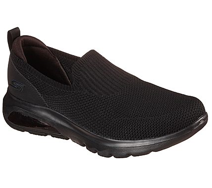 GO WALK AIR-AIRFLOW, BBLACK Footwear Lateral View