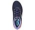 ARCH FIT GLIDE-STEP-HIGHLIGHT, NAVY/MULTI Footwear Top View