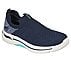 GO WALK ARCH FIT - FUN TIMES, NAVY/MULTI Footwear Lateral View