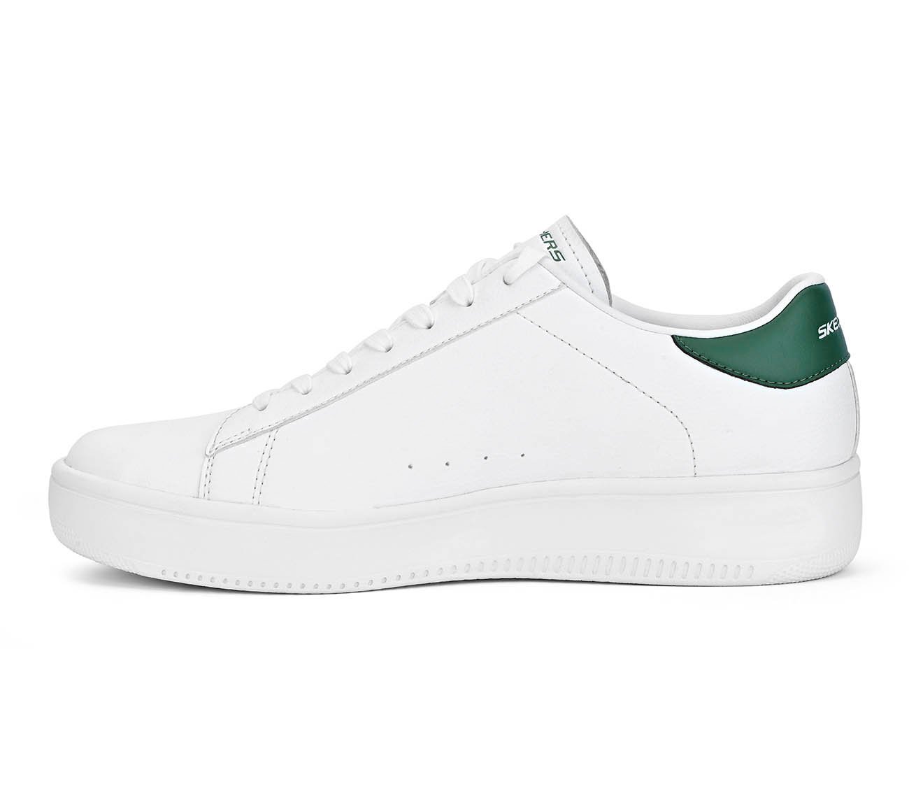 SPORT COURT 92, WHITE/GREEN Footwear Left View