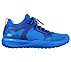 GO TRAIL JACKRABBIT, BLUE/YELLOW Footwear Lateral View