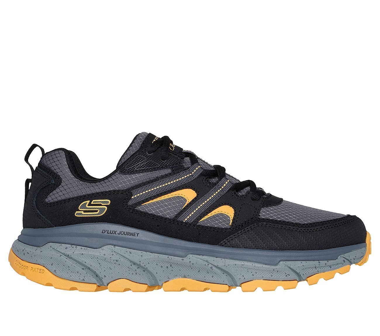 D-LUX JOURNEY, BLACK/YELLOW Footwear Lateral View